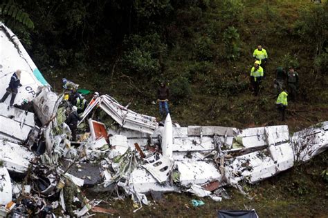 Aeroplane Carrying Brazilian Soccer Team Crashes In Colombia 76 People