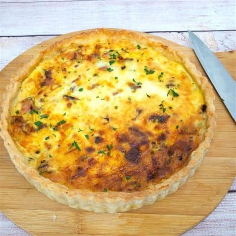 Delicious Quiche Lorraine A Classic French Dish Veena Azmanov Kitchen