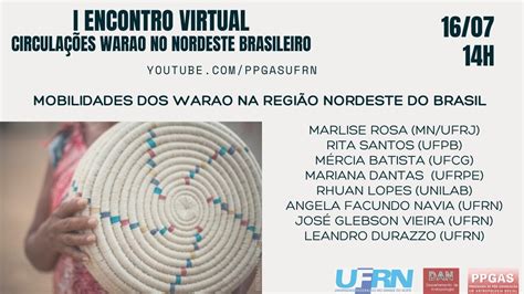 I Encontro Virtual Circula Es Warao No Nordeste Brasileiro Roda De