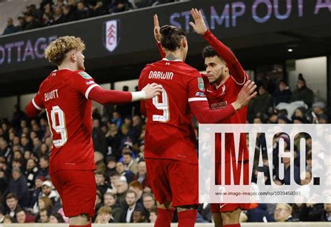 Fulham V Liverpool Carabao Cup Semi Final Second Leg Luis Diaz Of