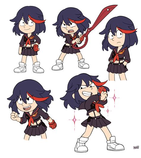 Ryuko Matoi Character Sheet