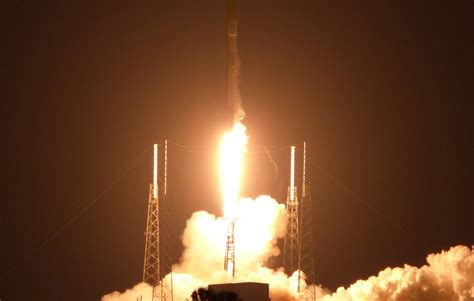 Falcon 9 Conducts Ses 12 Night Launch From Cape Canaveral