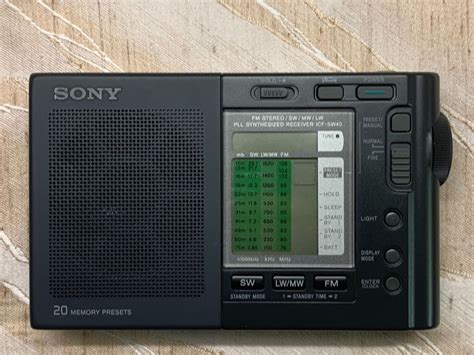 Sony Radio Icf Sw40 Acheter Sur Ricardo