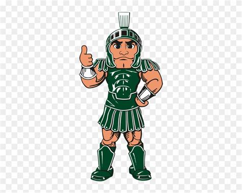 Michigan State Spartans Render Logo Michigan State Mascot Logo Free