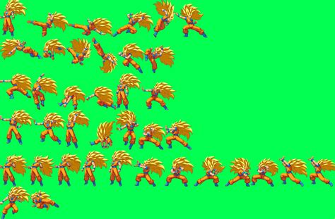 Goku Sprite Sheet Sprite Collection | Images and Photos finder