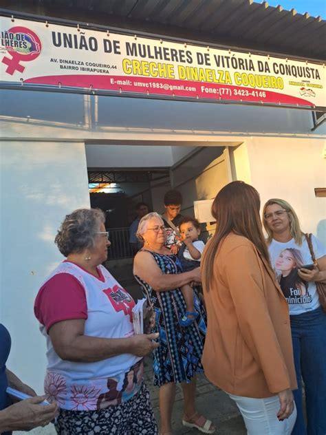 CONQUISTA União de Mulheres recebe visita da primeira dama da Bahia