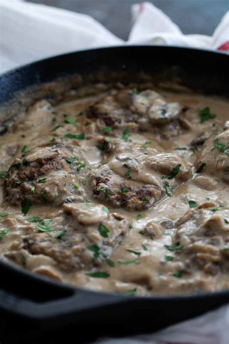 Easy Homemade Salisbury Steak And Gravy Recipe | Deporecipe.co
