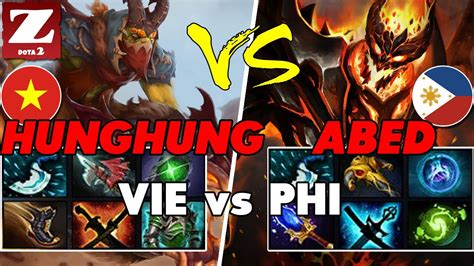 HUNGHUNG BATRIDER Vs ABED SHADOW FIEND Epic Battle Of Mid Players