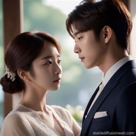 Baek Hyun Woo And Hong Hae In Intense Drama Love Stable Diffusion Online