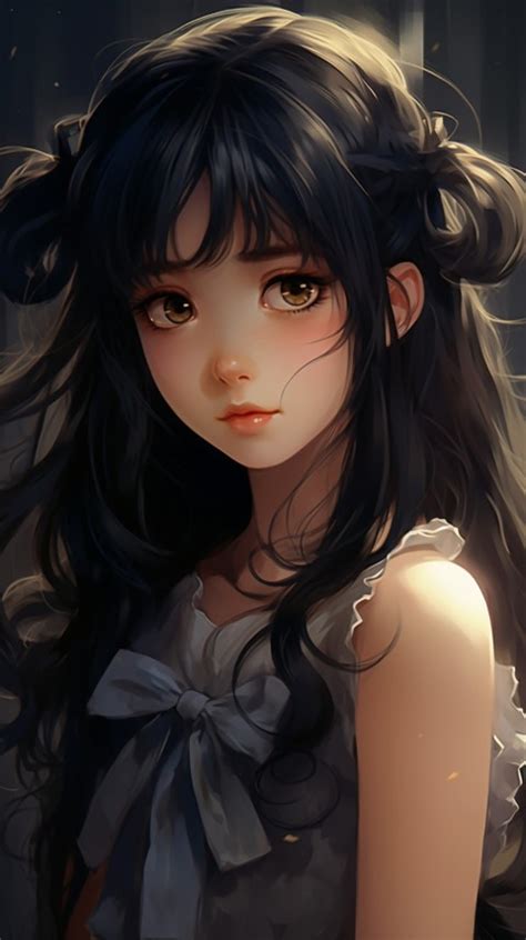 Cute Anime Girl Portrait 141 Wallpaper Images And Photos