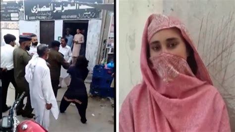 On Cam Pakistani Lawyers Thrash Woman Outside Local Court