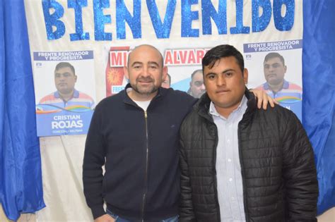 El Frente Renovador Y Mirolo Dieron Su Apoyo A Cristian Rojas Concejal