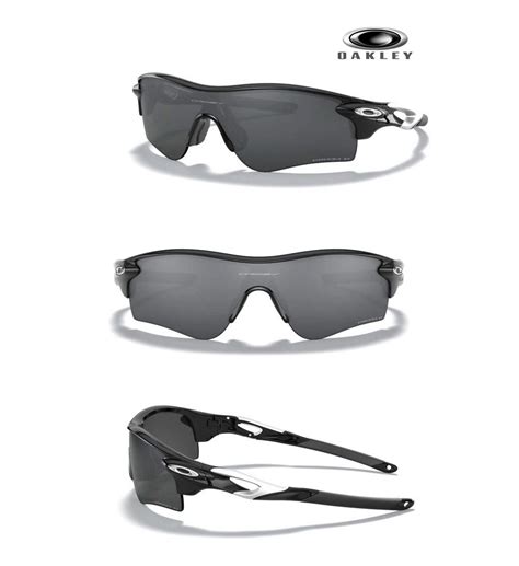 Oakley 奧克利 Radarlock 亞洲版運動偏光太陽眼鏡 Oo9206 51 黑框水銀譜銳智偏光鏡片 公司貨 Pchome 24h購物