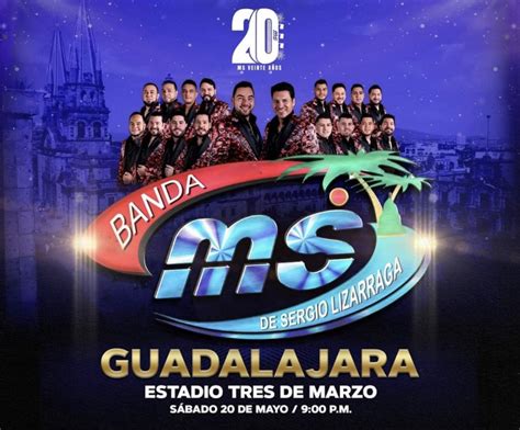 Banda MS En El Estadio 3 De Marzo Guadalajara Jalisco Mayo 2023