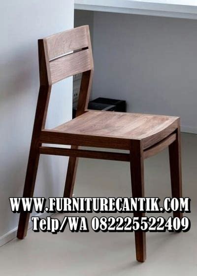 Model Kursi Cafe Kayu Jati Retro Minimalis Haidi Jati Furniture