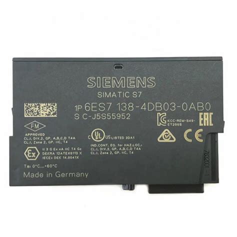 Siemens Es Db Ab Plc Expansion Module For Use With Et S