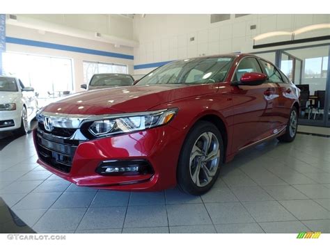 2018 Radiant Red Metallic Honda Accord EX L Sedan 130121391 Photo 16