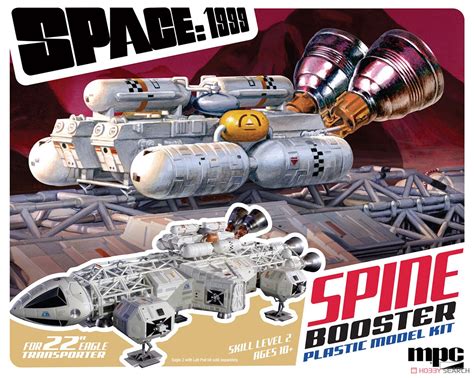 Space1999 Eagle Transporter Booster Plastic Model Kit Accessory Set