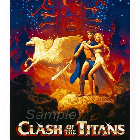 Clash of the Titans Poster - Etsy