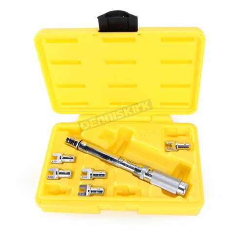 Excel 6 Piece Adjustable Spoke Torque Wrench Kit Tws 210ans Dennis Kirk