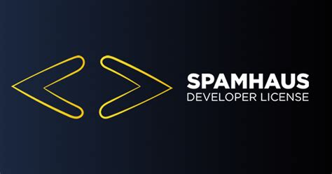 Welcome to the Spamhaus Developer License - Spamhaus Technology