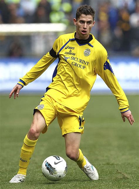 Jorge Luiz Frello Jorginho Of Hellas Verona In Action During The