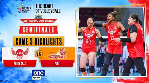 Petro Gazz Vs PLDT Semis G3 Highlights 2023 PVL All Filipino