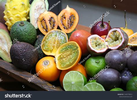 Exotic Fruits Colombia Stock Photo 1245770812 Shutterstock