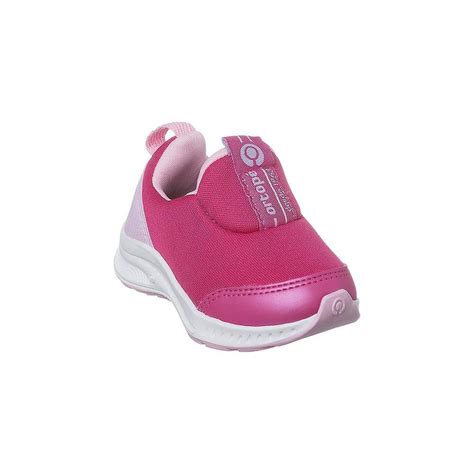 T Nis Infantil Feminino Menina Calce F Cil Ortop Dna Flex Rosa