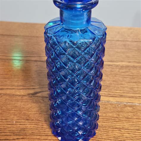 Blazing Auctions Retro S Deep Blue Rossini Empoli Bottle W