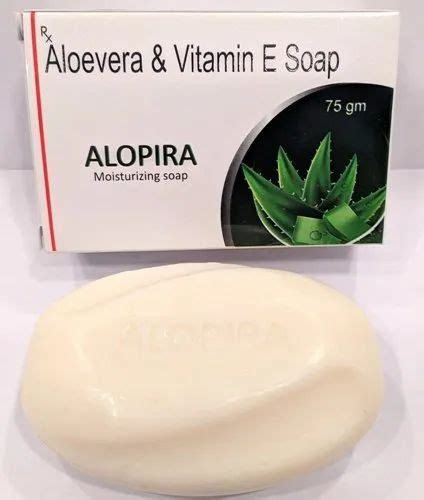 Alopira Aloevera And Vitamin E Soap Packaging Type Carton Packaging