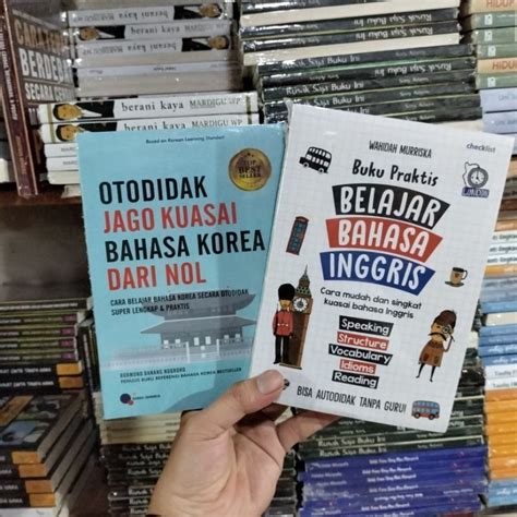 Jual Paket 2 Buku Otodidak Jago Kuasai Bahasa Korea Dari Nol Praktis