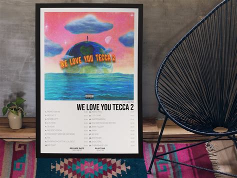 Lil Tecca - We Love You Tecca 2 | Album Cover Poster sold by Thien ...