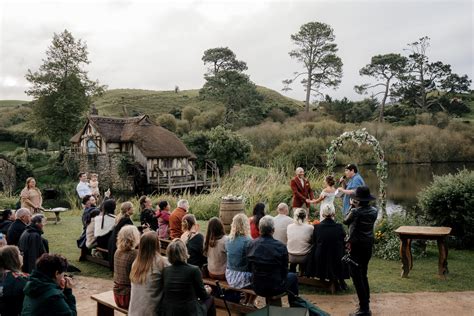 The Cutest, Coziest Wedding at Hobbiton — Dear White | Auckland Wedding ...