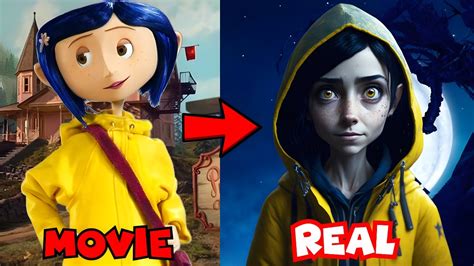 What CORALINE Characters Would Look Like If They Were REAL YouTube