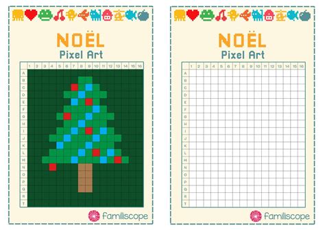 argent Lisibilité sens pixel art sapin de noël facile lecteur