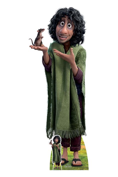 Bruno Smiling From Encanto Official Disney Cardboard Cutout Standee