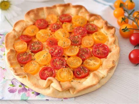 Torta Salata Ai Pomodorini Ricetta Fatto In Casa Da Benedetta