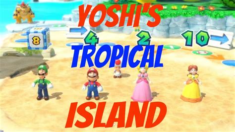 Mario Party Superstars How To Play Yoshi S Tropical Island Youtube