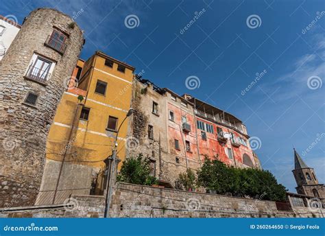 Teano Campania View Of The Historic Center Stock Photo Image Of