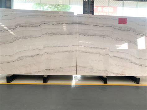 Bookmatch Slabs Kwong Sal Stone China Bianco Carrara Guangxi White