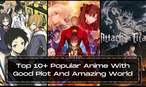 Top 10 Popular Anime With Good Plot And Amazing World Anime Everything