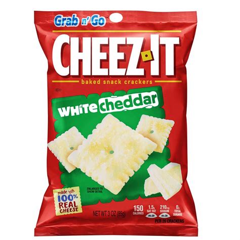 CHEEZ-IT WHITE CHEDDAR 3 OZ - Midwest Distribution