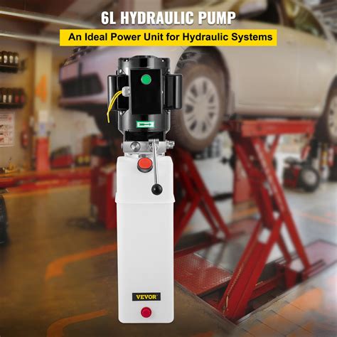 6l Car Lift Hydraulic Power Unit Pack 220v 3hp S3 Auto Universal | VEVOR US