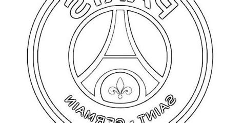 Coloriage Mbappe Psg Impressionnant Photographie Psg Logo Coloriage