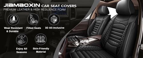 Jiamaoxin Car Seat Covers For Hyundai Tucson 2010 2024 Full Set 5 Seats Faux