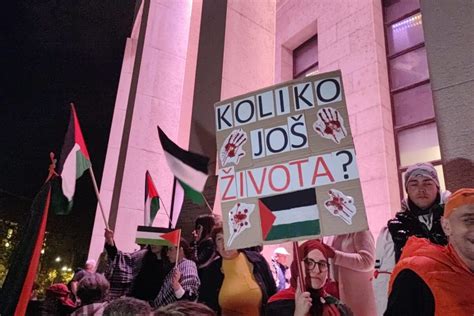 FOTO VIDEO U Zagrebu održan prosvjed podrške za Palestinu