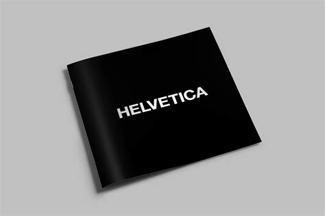 Helvetica Black Album on Behance