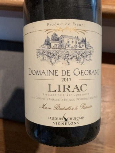 Laudun Chusclan Maison Sinnae Domaine De Georand Lirac Vivino Australia