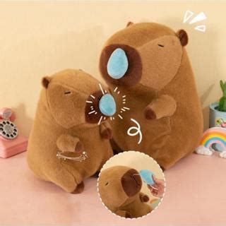 Brinquedo De Pelucia Capivara Fofinha Varios Modelos Shopee Brasil